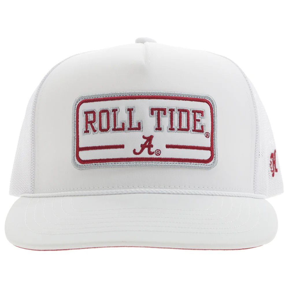 Hooey University of Alabama Snapback Hat, White