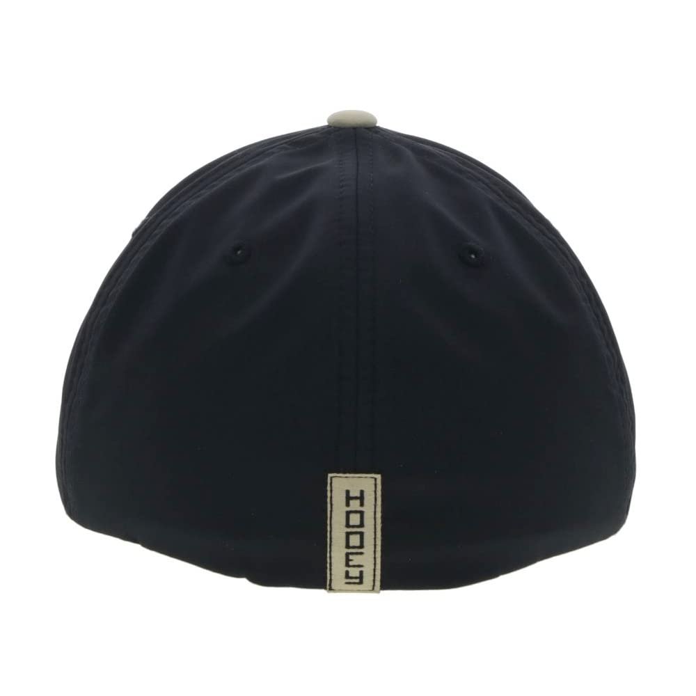 HOOEY "Solo LLL" Embroidered Logo Flexfit Ball Cap, Tan/Black