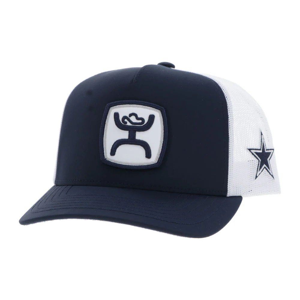 Hooey Dallas Cowboys Trucker Hat – Navy/White Cowboys Snapback