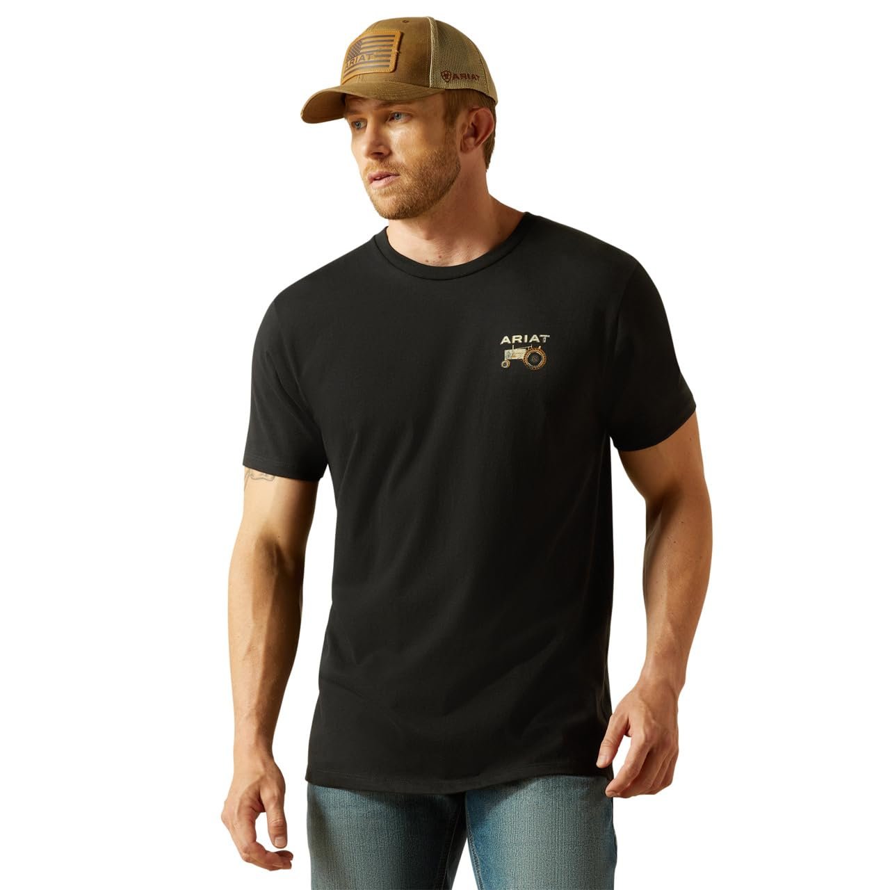 Ariat Men's Gramps Tractor T-Shirt, Black