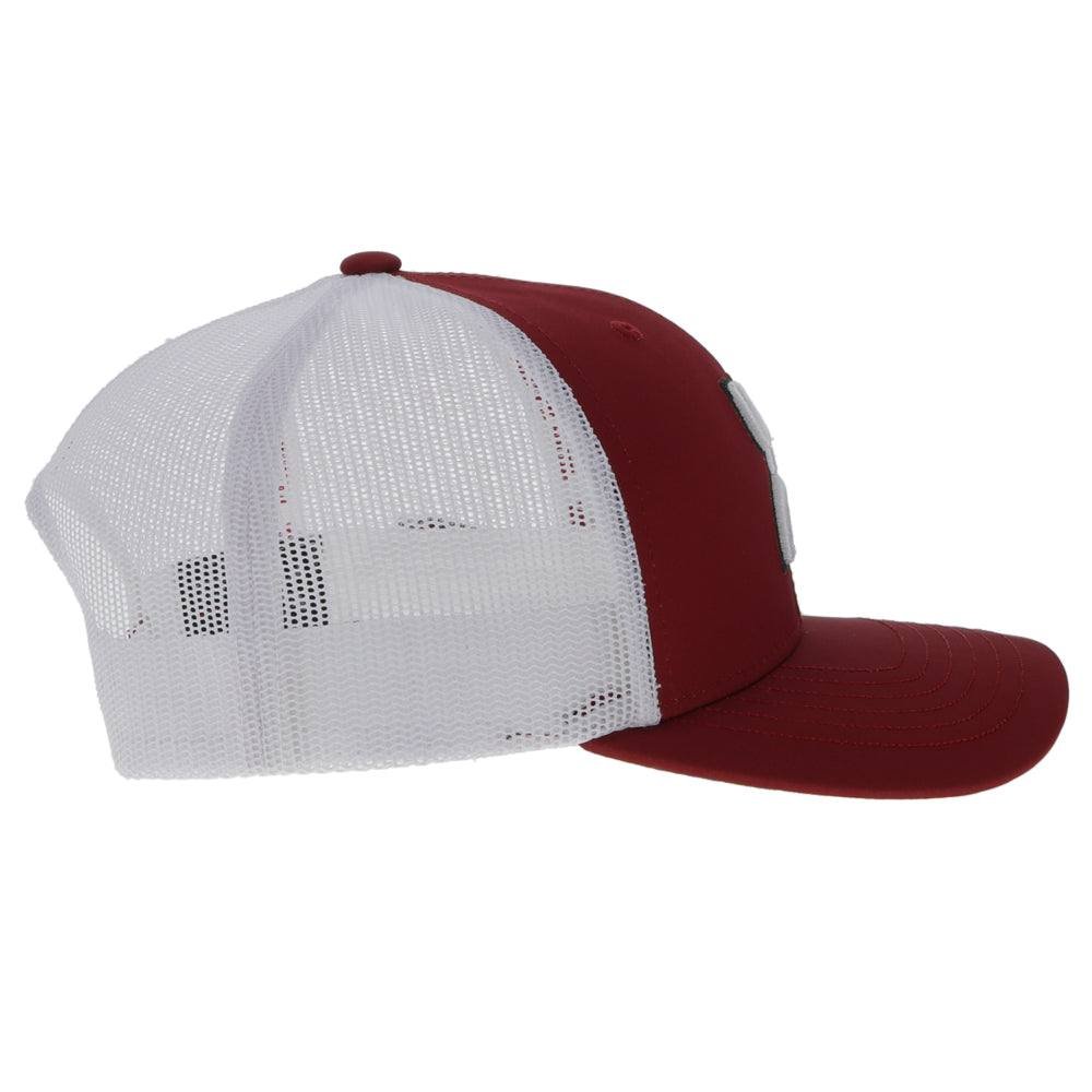 Hooey Red University of Arkansas Snapback Hat