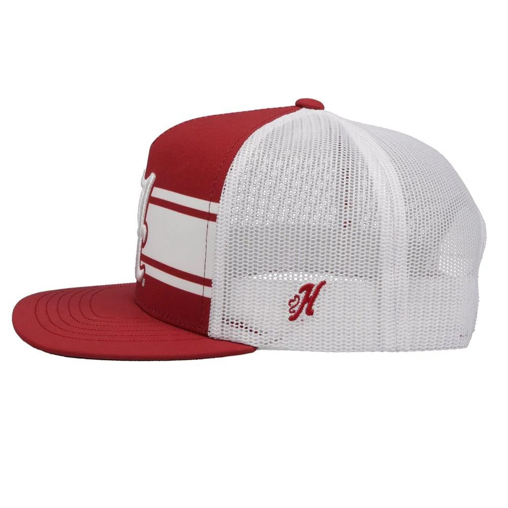 Hooey University of Alabama Snapback Hat, Crimson/White
