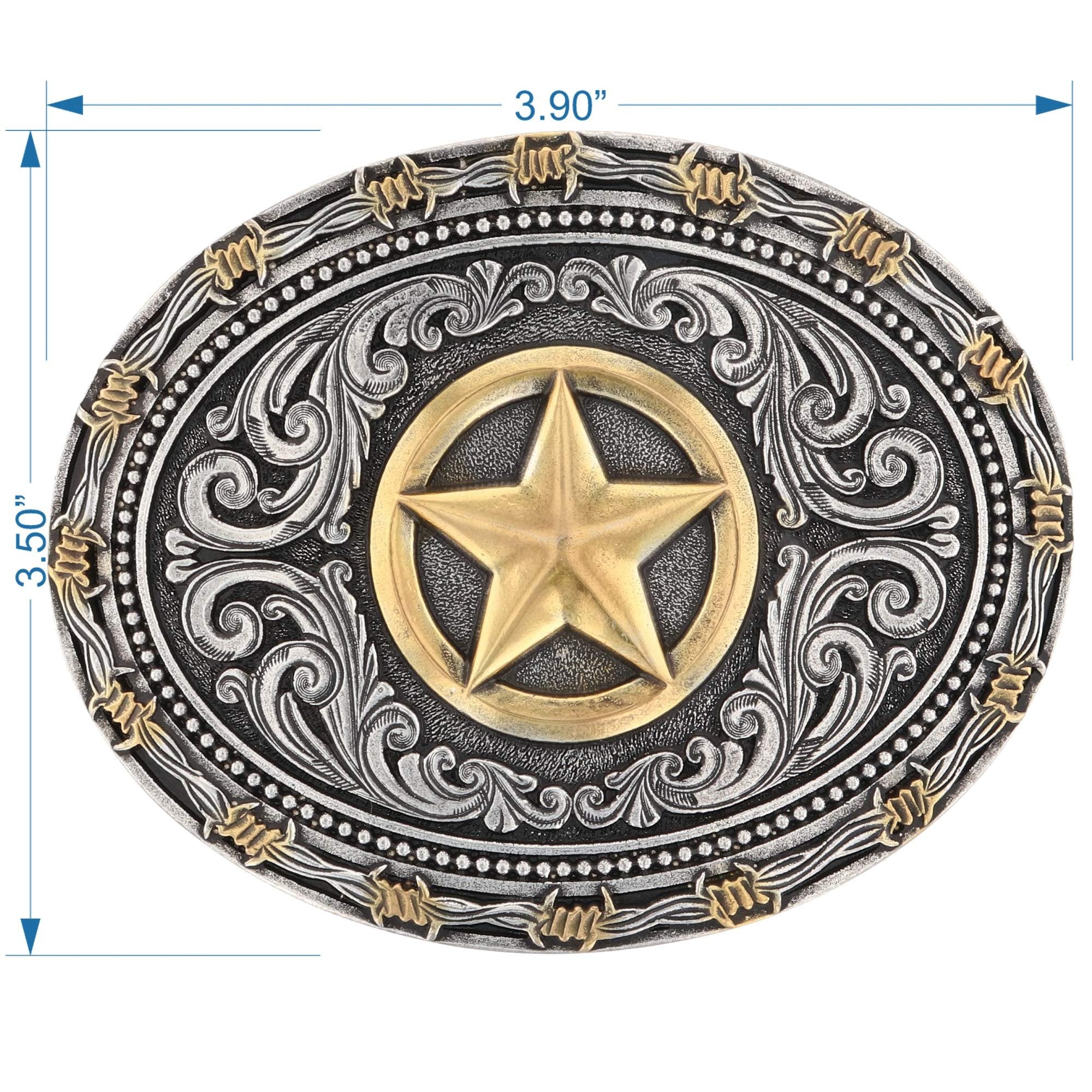 Montana Silversmiths Southwest Collection Attitude Western Belt Buckle