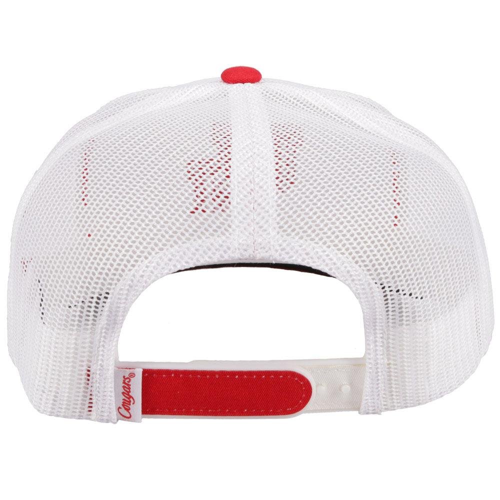 HOOEY University of Houston Cap, White/Red