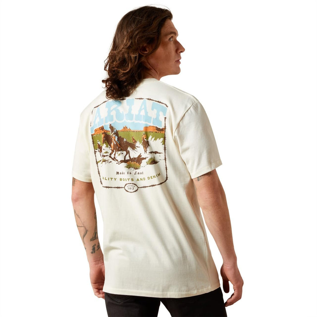 Ariat Men’s Pulp Western Graphic Tee – Turtledove