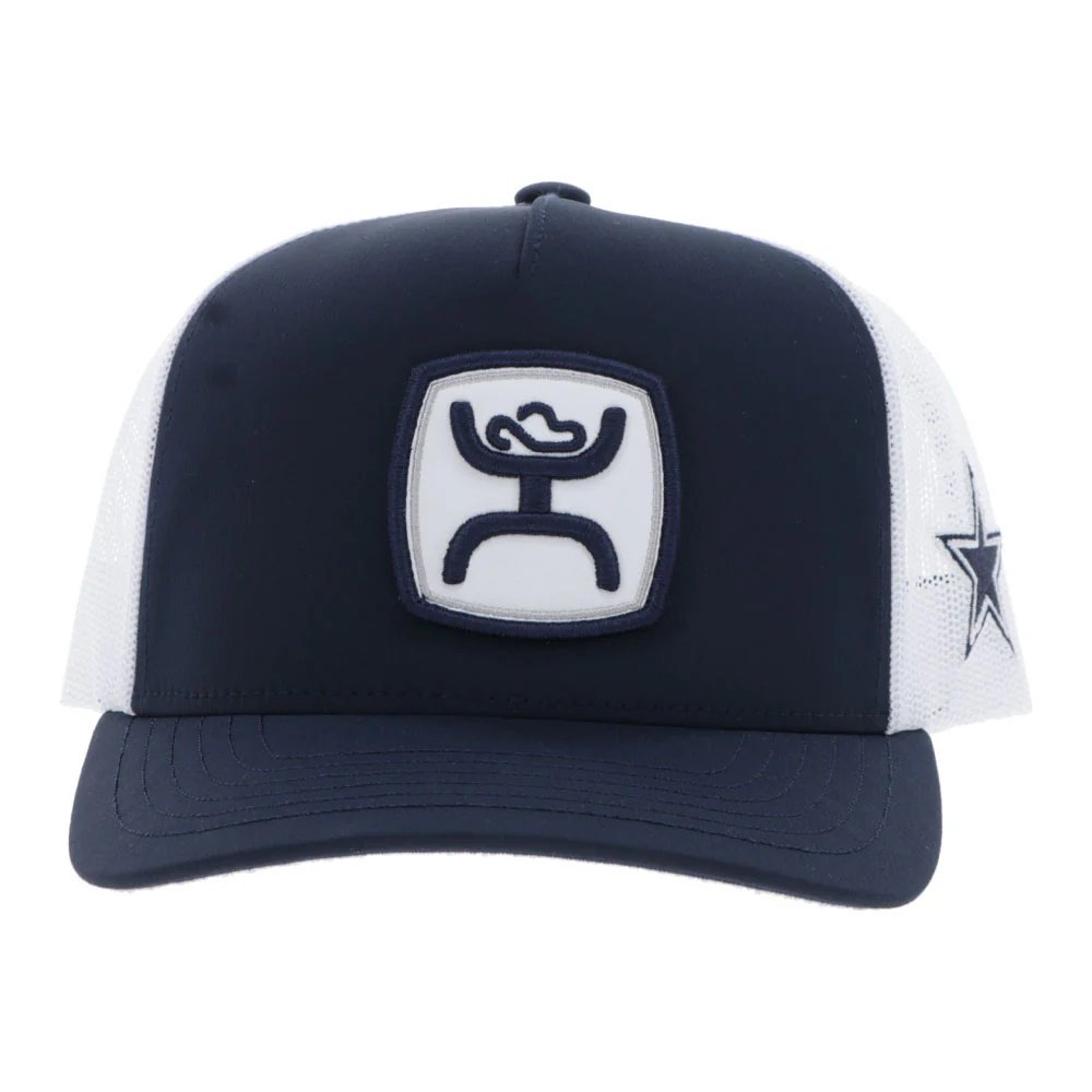 Hooey Dallas Cowboys Trucker Hat – Navy/White Cowboys Snapback