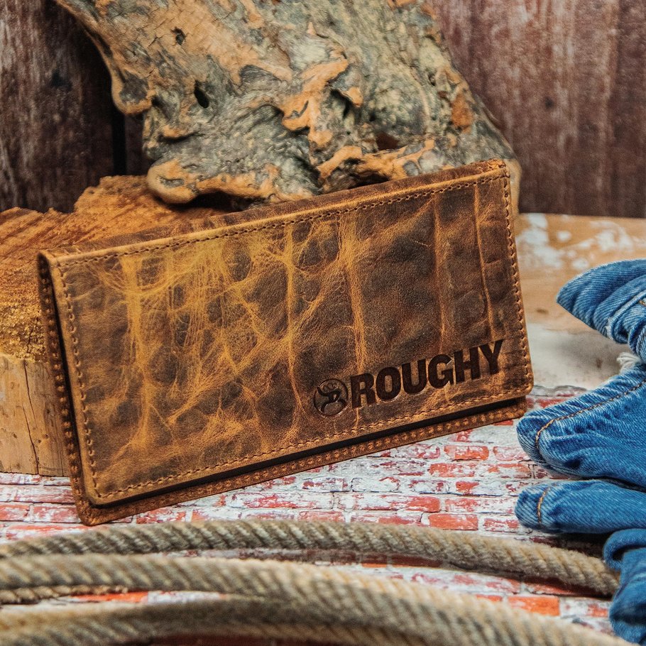 Hooey "Prime Time" Smooth Rodeo Wallet, Brown