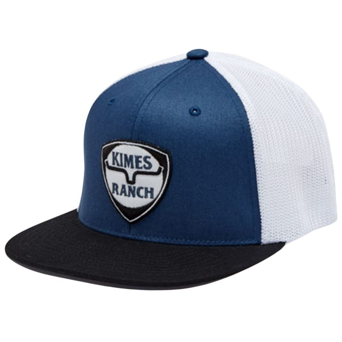 Kimes Ranch Men's Blue Snapback Hat - Blue