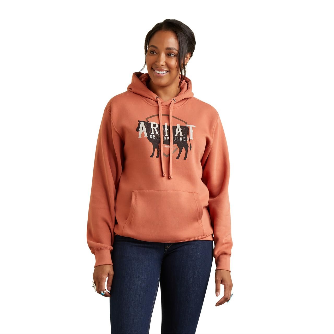 Ariat Women's REAL Branded Logo Hoodie