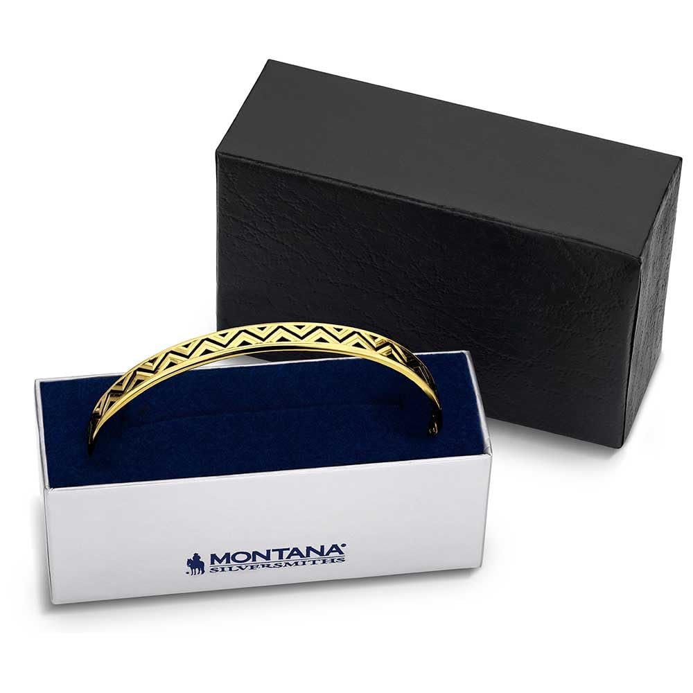 Montana Silversmiths Four Winds Gold Cuff Bracelet
