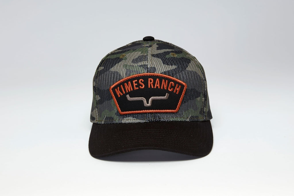 Kimes Ranch Maverick Hat - Black Camo