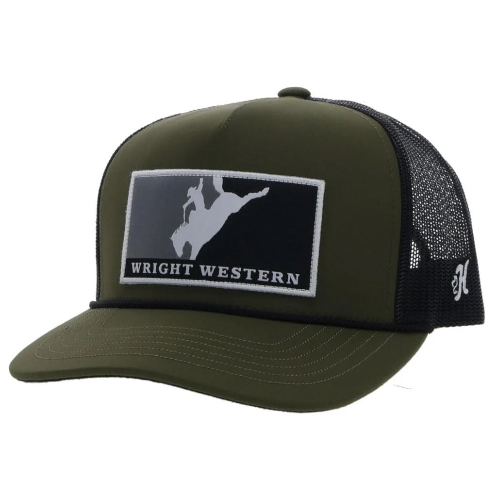 Hooey Men's Wright Brothers 5-Panel Trucker Cap - Green